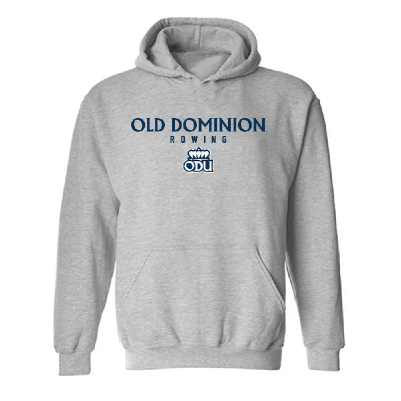 Old Dominion - NCAA Women's Rowing : Olga Katopodi - Classic Shersey Hooded Sweatshirt Hoodie with Hem Elastic Stretchable Comfortable Old Dominion - NCAA Women's Rowing : Olga Katopodi - Classic Shersey Hooded Sweatshirt Hoodie with Hem Elastic Stretchable Comfortable