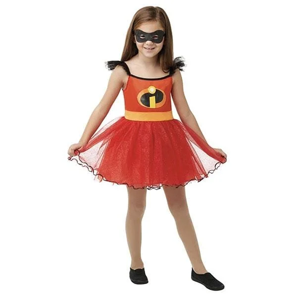 Incredibles 2 Tutu Dress Tunics Print Colorful