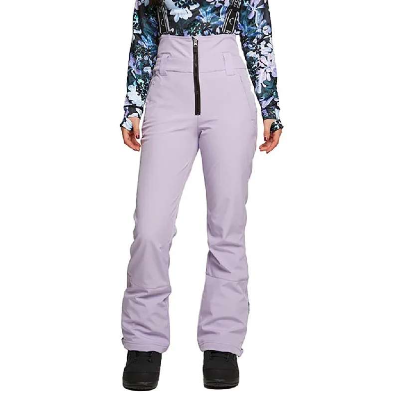 Rojo 2024 Softshell High Rise Pant - Purple Rose Comfy Athletic Pants