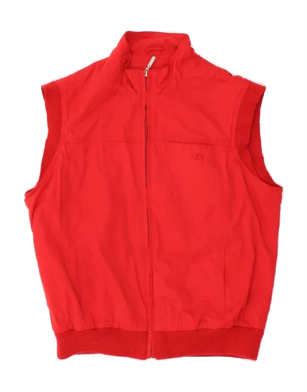 PACO Womens Sleeveless Tracksuit Top Jacket UK 16 Large Red Sports Knit Jacket Woven Jacket Fleece Jacket PACO Womens Sleeveless Tracksuit Top Jacket UK 16 Large Red Sports Knit Jacket Woven Jacket Fleece Jacket
