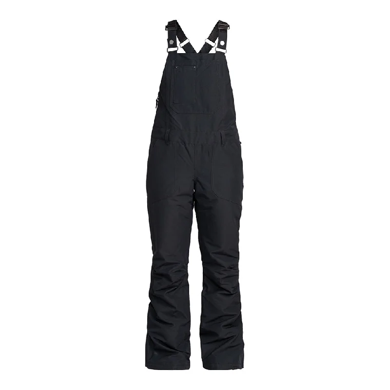 Roxy 2024 Rideout Bib Pant - True Black Chic Capri Pants