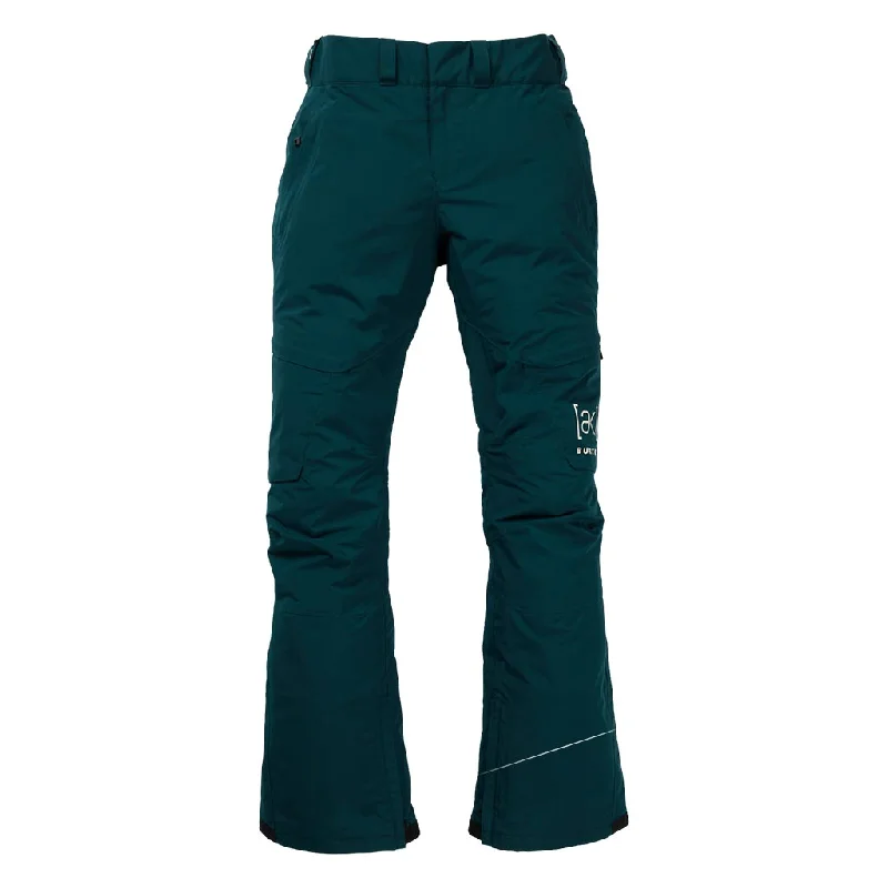 Burton 2025 Womens AK Summit Gore-Tex Pant - Deep Emerald Trendy Wide-Legged Trousers