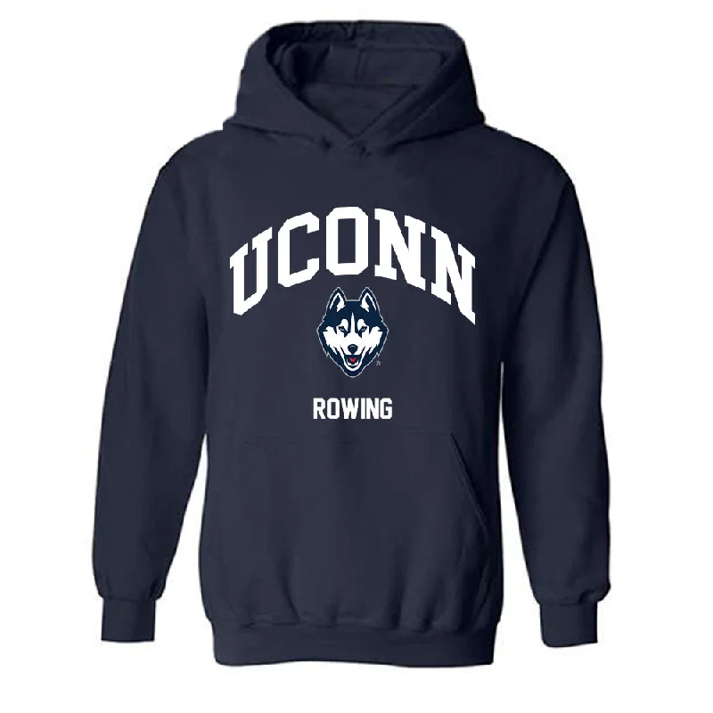 UConn - NCAA Women's Rowing : Ava Dardis - Classic Shersey Hooded Sweatshirt Hoodie with Raw Hem Edgy Unfinished UConn - NCAA Women's Rowing : Ava Dardis - Classic Shersey Hooded Sweatshirt Hoodie with Raw Hem Edgy Unfinished