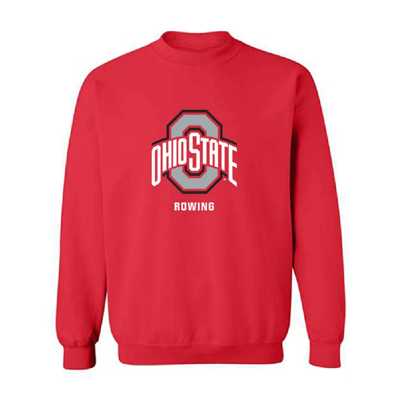 Ohio State - NCAA Women's Rowing : Eliana Bujwalo-Nowak - Classic Shersey Crewneck Sweatshirt Hoodie with Elastic Waist Stretchable Comfortable Ohio State - NCAA Women's Rowing : Eliana Bujwalo-Nowak - Classic Shersey Crewneck Sweatshirt Hoodie with Elastic Waist Stretchable Comfortable