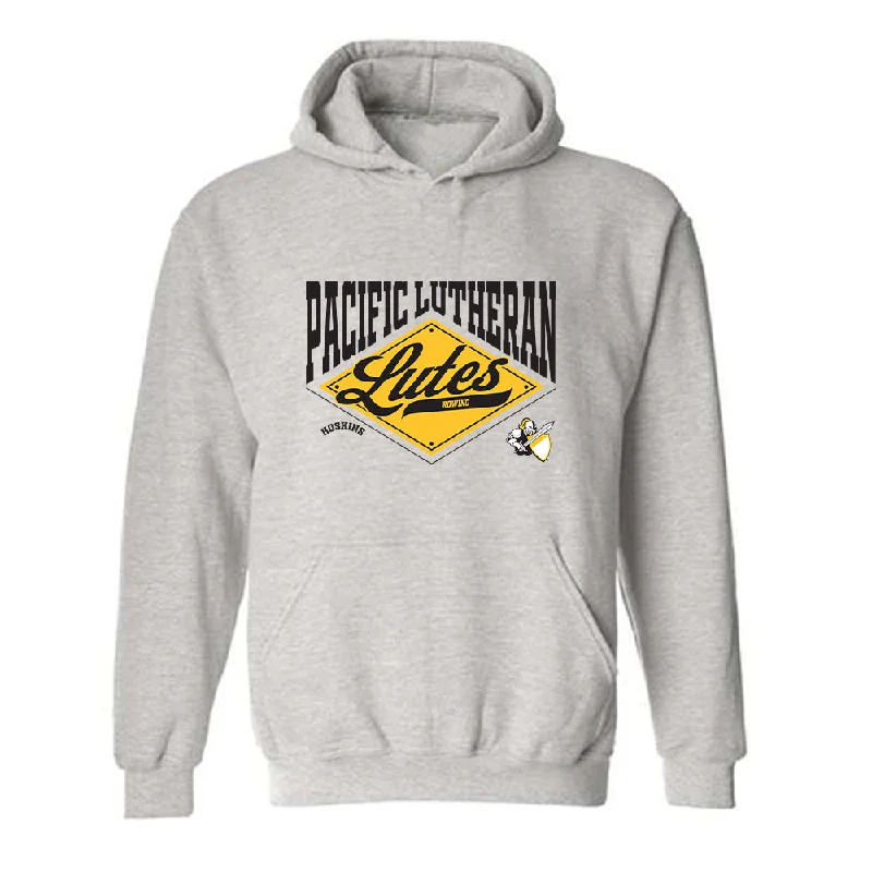 PLU - NCAA Women's Rowing : Sarah Hoskins - Classic Fashion Shersey Hooded Sweatshirt Hoodie with Color Block Contrast Stylish PLU - NCAA Women's Rowing : Sarah Hoskins - Classic Fashion Shersey Hooded Sweatshirt Hoodie with Color Block Contrast Stylish