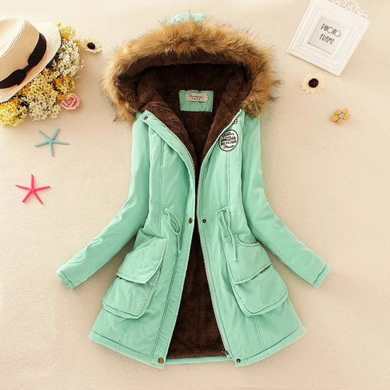 Thicken Warm Winter Fur Collar Jackets for Women Women's Long Down Parka Plus Size 3XL Parka Hoodies Parkas for Women Hoodie with Cropped Fit Short Trendy Thicken Warm Winter Fur Collar Jackets for Women Women's Long Down Parka Plus Size 3XL Parka Hoodies Parkas for Women Hoodie with Cropped Fit Short Trendy