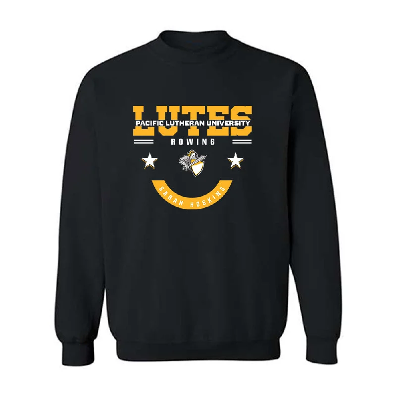 PLU - NCAA Women's Rowing : Sarah Hoskins - Classic Fashion Shersey Crewneck Sweatshirt Hoodie with Mesh Breathable Sporty PLU - NCAA Women's Rowing : Sarah Hoskins - Classic Fashion Shersey Crewneck Sweatshirt Hoodie with Mesh Breathable Sporty