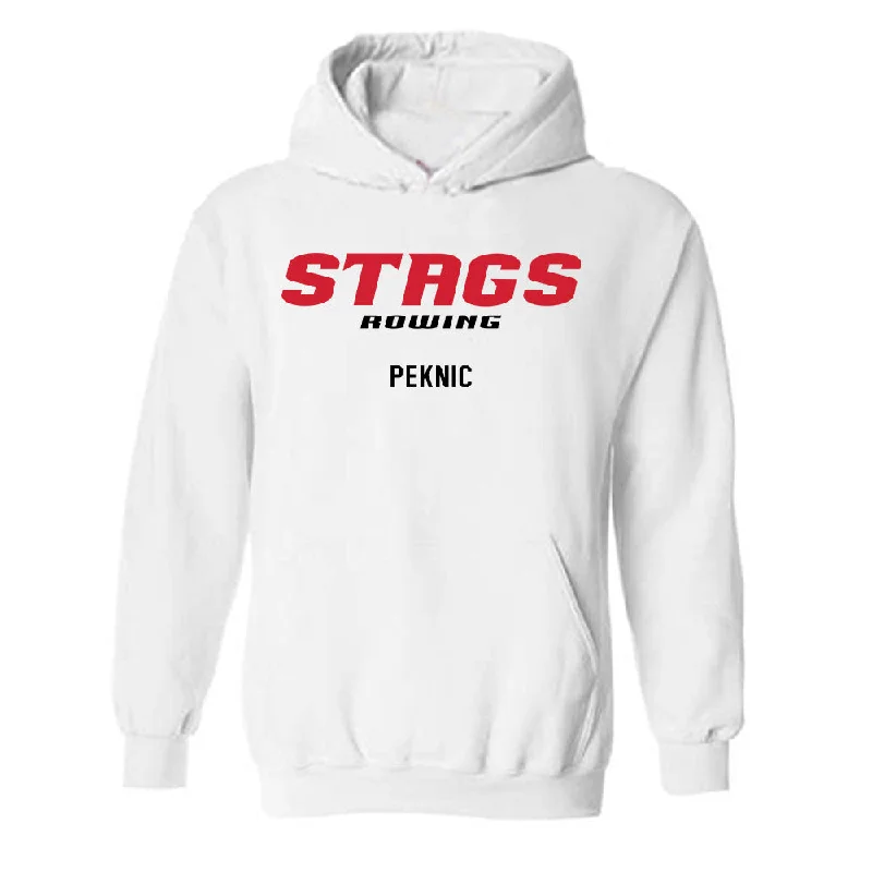 Fairfield - NCAA Women's Rowing : Brian Peknic - Classic Fashion Shersey Hooded Sweatshirt Hoodie with Hidden Zipper Minimalist Clean Fairfield - NCAA Women's Rowing : Brian Peknic - Classic Fashion Shersey Hooded Sweatshirt Hoodie with Hidden Zipper Minimalist Clean