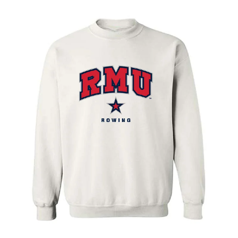 Robert Morris - NCAA Women's Rowing : Lily Davis - Classic Shersey Crewneck Sweatshirt Hoodie with Bell Sleeves Flared Feminine Robert Morris - NCAA Women's Rowing : Lily Davis - Classic Shersey Crewneck Sweatshirt Hoodie with Bell Sleeves Flared Feminine
