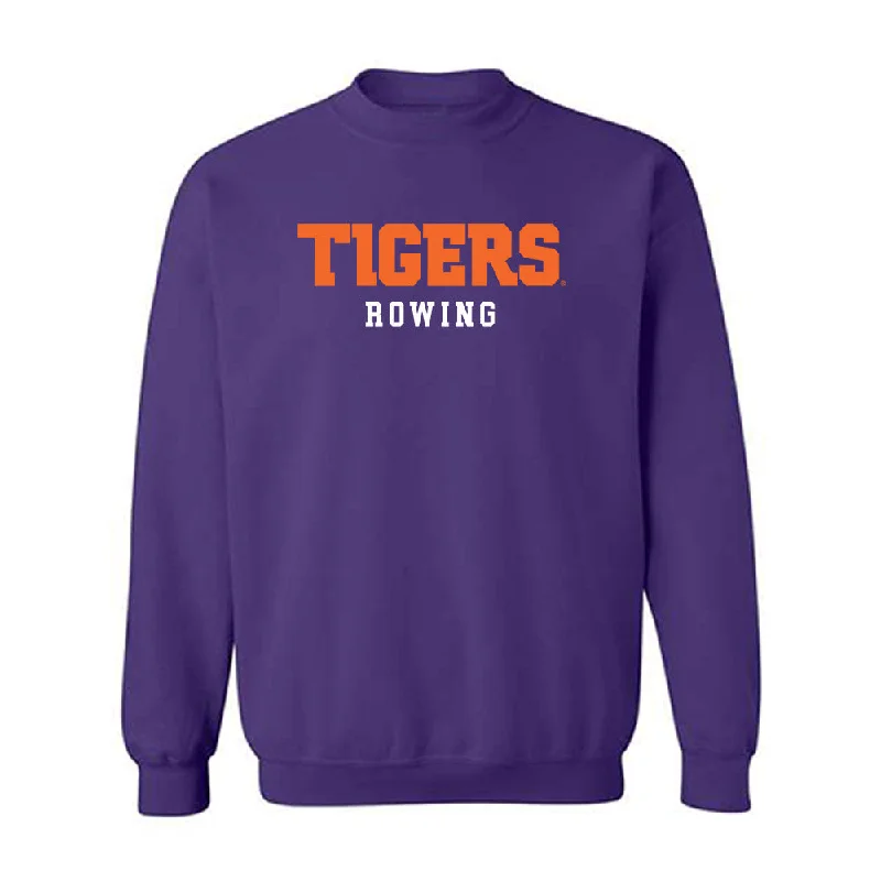 Clemson - NCAA Women's Rowing : Lira Bonitatibus - Classic Shersey Crewneck Sweatshirt Hoodie with Oversized Fit Loose Comfortable Clemson - NCAA Women's Rowing : Lira Bonitatibus - Classic Shersey Crewneck Sweatshirt Hoodie with Oversized Fit Loose Comfortable