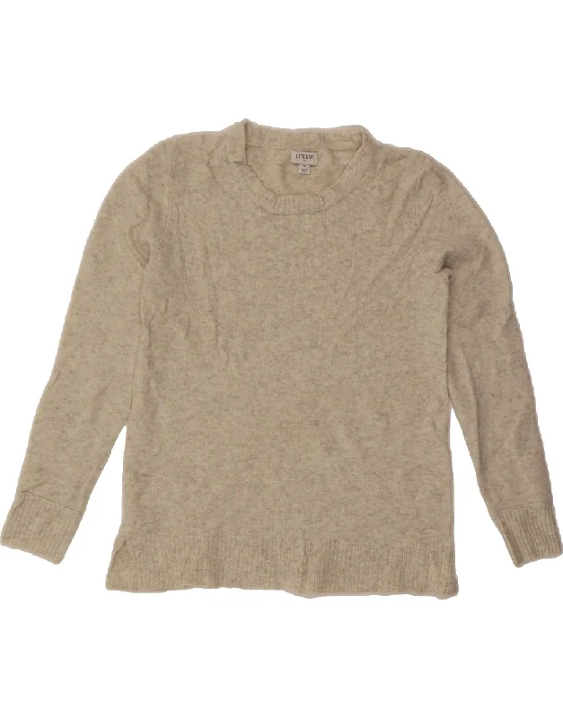 J. CREW Womens Boat Neck Jumper Sweater UK 10 Small Beige Acrylic Stylish Fashionable Trendy J. CREW Womens Boat Neck Jumper Sweater UK 10 Small Beige Acrylic Stylish Fashionable Trendy