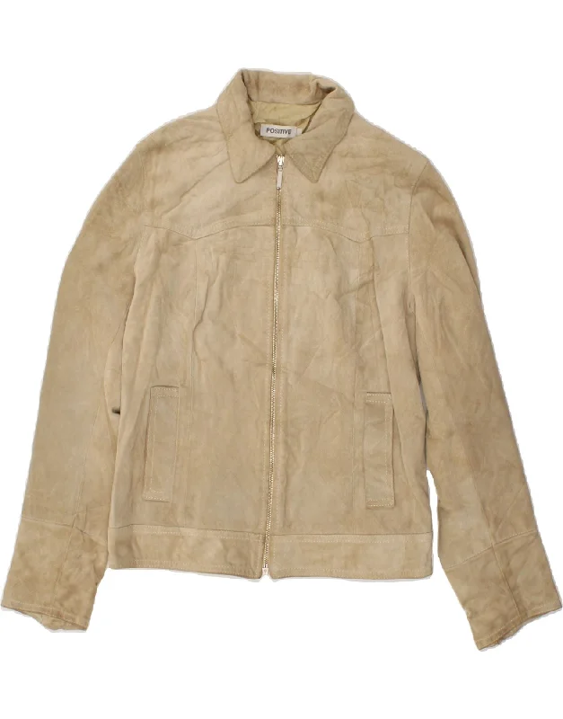 VINTAGE Womens Suede Jacket UK 14 Medium Beige Wool Jacket Cashmere Jacket Tweed Jacket VINTAGE Womens Suede Jacket UK 14 Medium Beige Wool Jacket Cashmere Jacket Tweed Jacket