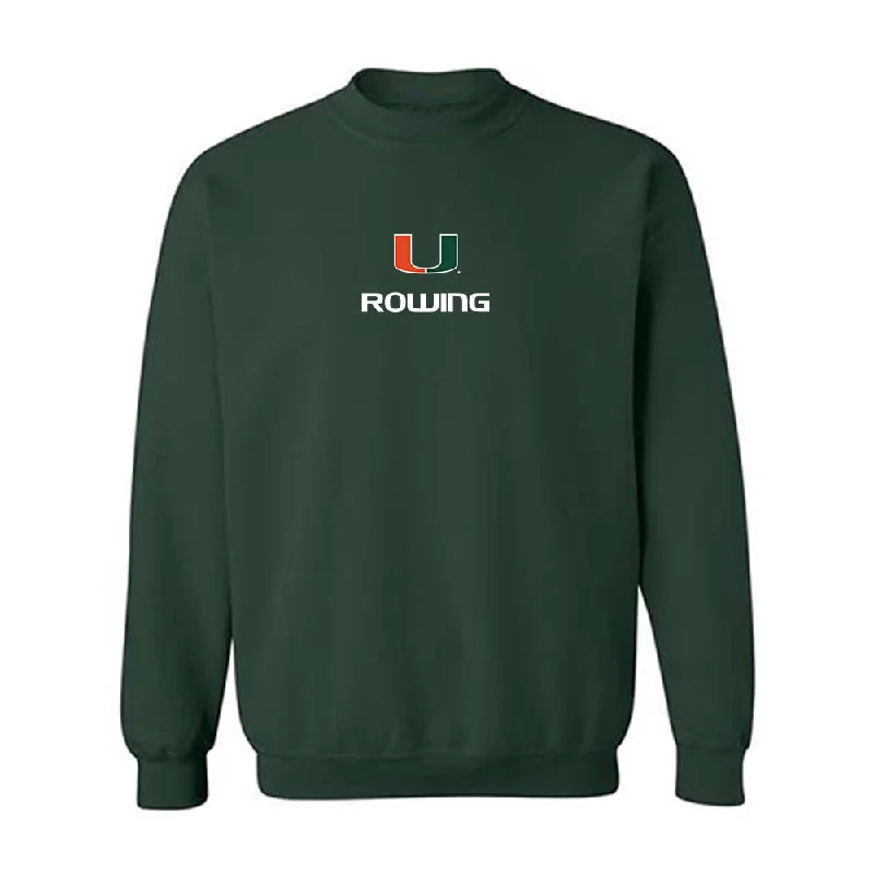 Miami - NCAA Women's Rowing : Peyton Hulsewe - Classic Shersey Crewneck Sweatshirt Oversized Hoodie Comfort Casual Miami - NCAA Women's Rowing : Peyton Hulsewe - Classic Shersey Crewneck Sweatshirt Oversized Hoodie Comfort Casual