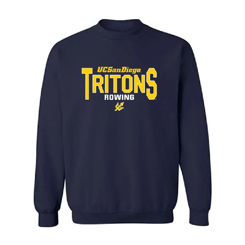UCSD - NCAA Women's Rowing : Holly Handler - Classic Shersey Crewneck Sweatshirt Hoodie with Drop Shoulder Relaxed Streetwear UCSD - NCAA Women's Rowing : Holly Handler - Classic Shersey Crewneck Sweatshirt Hoodie with Drop Shoulder Relaxed Streetwear