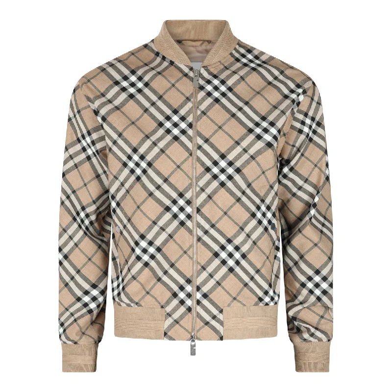 Burberry Sweaters Mesh Fabric Canvas Fabric Denim Fabric