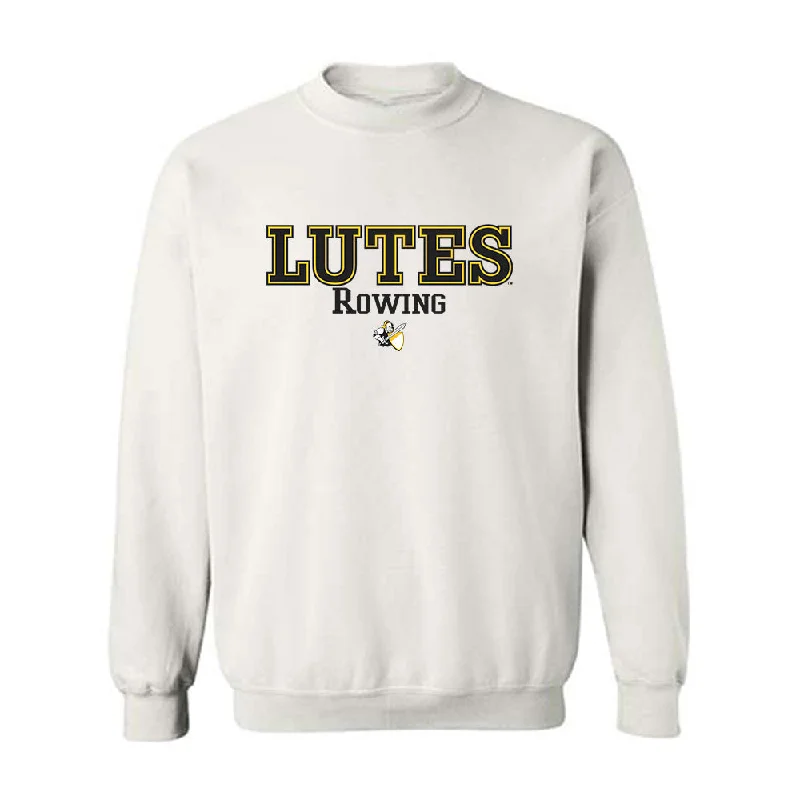 PLU - NCAA Women's Rowing : Sarah Hoskins - Classic Shersey Crewneck Sweatshirt Hoodie with Drawcord Adjustable Secure PLU - NCAA Women's Rowing : Sarah Hoskins - Classic Shersey Crewneck Sweatshirt Hoodie with Drawcord Adjustable Secure
