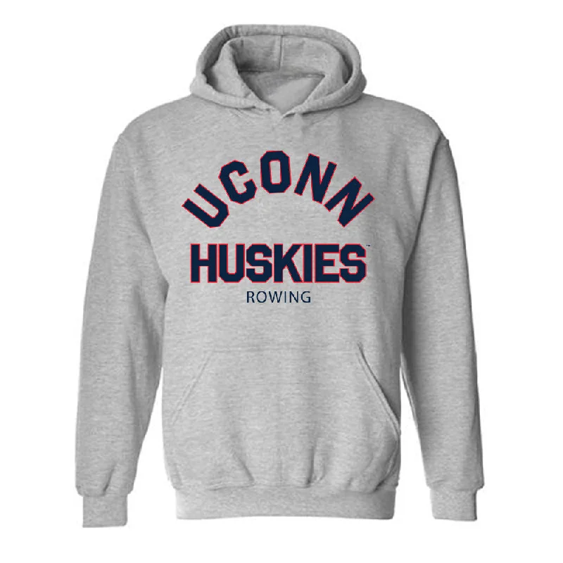 UConn - NCAA Women's Rowing : Nitya Tarala - Classic Shersey Hooded Sweatshirt Hoodie with Elastic Cuffs Stretchable Comfortable UConn - NCAA Women's Rowing : Nitya Tarala - Classic Shersey Hooded Sweatshirt Hoodie with Elastic Cuffs Stretchable Comfortable
