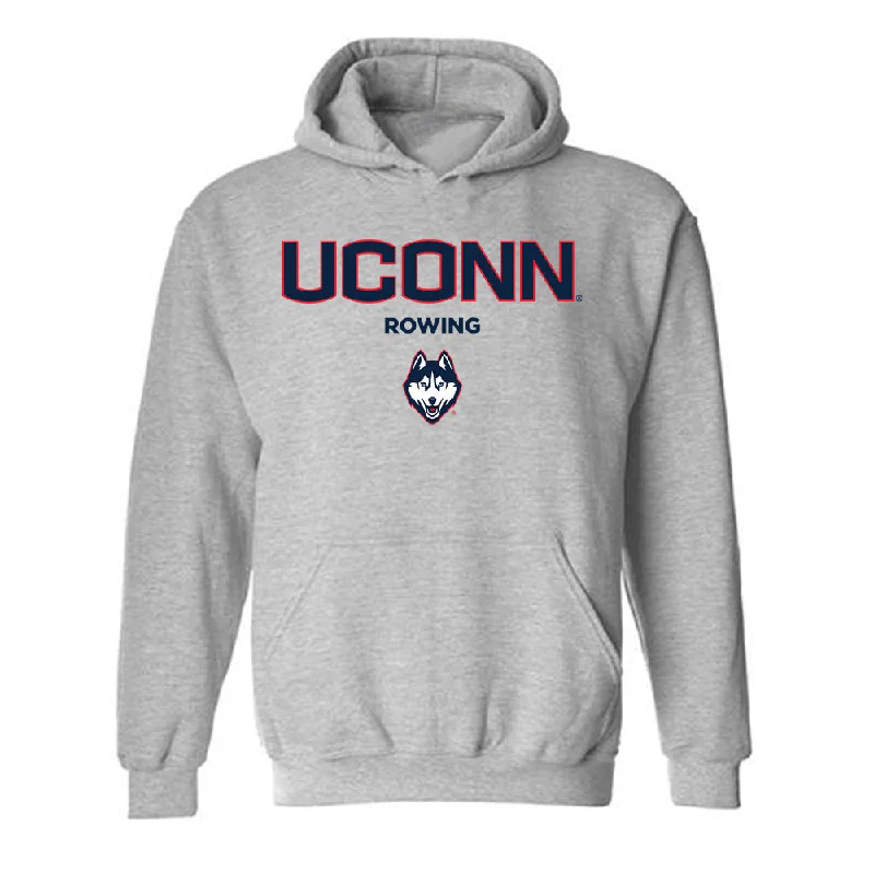 UConn - NCAA Women's Rowing : Nitya Tarala - Classic Shersey Hooded Sweatshirt Hoodie with Slim Fit Tailored Modern UConn - NCAA Women's Rowing : Nitya Tarala - Classic Shersey Hooded Sweatshirt Hoodie with Slim Fit Tailored Modern