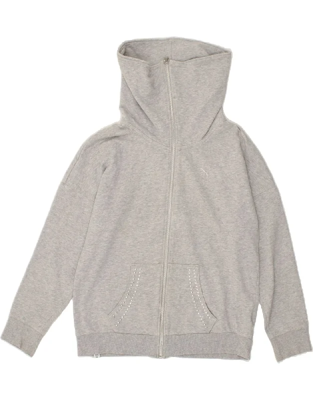 PUMA Womens Tracksuit Top Jacket UK 12 Medium Grey Cotton Chenille Fabric Brocade Fabric Lace Fabric PUMA Womens Tracksuit Top Jacket UK 12 Medium Grey Cotton Chenille Fabric Brocade Fabric Lace Fabric