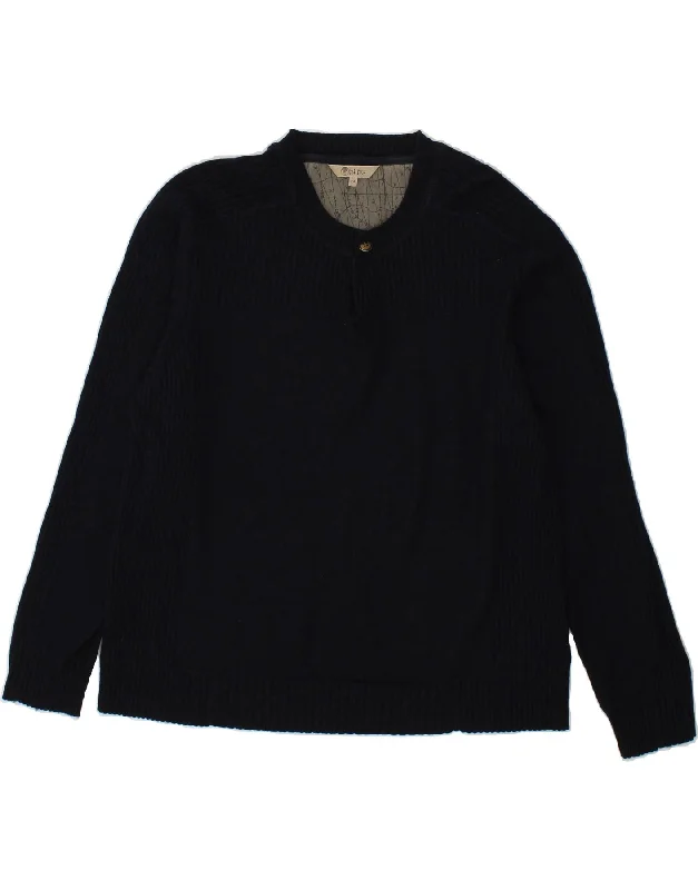 FAT FACE Womens Crew Neck Jumper Sweater UK 20 2XL Navy Blue Cotton Stylish Fashionable Trendy FAT FACE Womens Crew Neck Jumper Sweater UK 20 2XL Navy Blue Cotton Stylish Fashionable Trendy