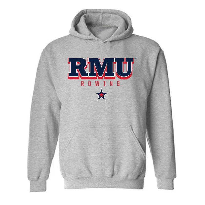 Robert Morris - NCAA Women's Rowing : Sarah Naylor - Classic Shersey Hooded Sweatshirt Hoodie with Drawstring Waist Adjustable Fitted Robert Morris - NCAA Women's Rowing : Sarah Naylor - Classic Shersey Hooded Sweatshirt Hoodie with Drawstring Waist Adjustable Fitted