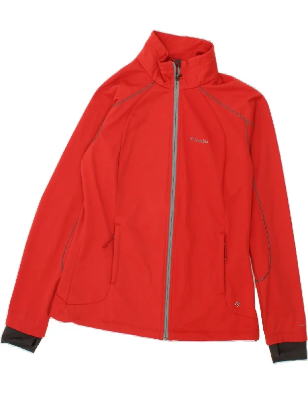 COLUMBIA Womens Omni-Shield Tracksuit Top Jacket UK 16 Large Red Polyester Striped Jacket Polka Dot Jacket Floral Jacket COLUMBIA Womens Omni-Shield Tracksuit Top Jacket UK 16 Large Red Polyester Striped Jacket Polka Dot Jacket Floral Jacket