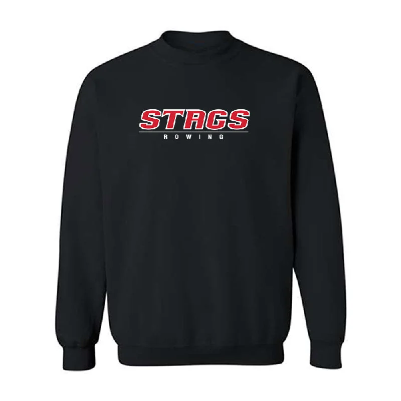 Fairfield - NCAA Women's Rowing : Taylor Brennan - Classic Shersey Crewneck Sweatshirt Hoodie with Metallic Shiny Futuristic Fairfield - NCAA Women's Rowing : Taylor Brennan - Classic Shersey Crewneck Sweatshirt Hoodie with Metallic Shiny Futuristic