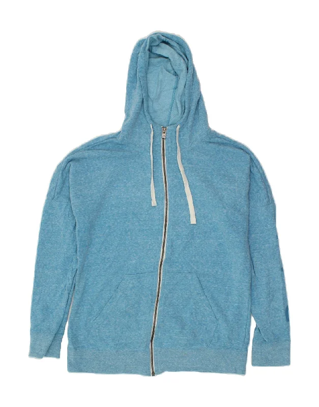 REEBOK Womens Graphic Zip Hoodie Sweater UK 14 Medium Blue Flecked Cotton Chenille Fabric Brocade Fabric Lace Fabric REEBOK Womens Graphic Zip Hoodie Sweater UK 14 Medium Blue Flecked Cotton Chenille Fabric Brocade Fabric Lace Fabric