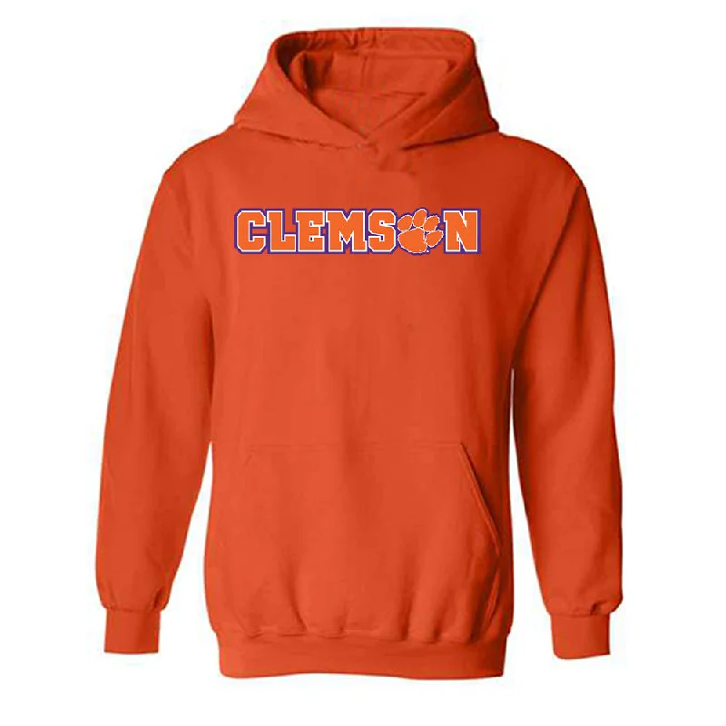 Clemson - NCAA Women's Rowing : Skyler Riggio - Classic Shersey Hooded Sweatshirt Hoodie with Turtle Neck Cozy Winter Clemson - NCAA Women's Rowing : Skyler Riggio - Classic Shersey Hooded Sweatshirt Hoodie with Turtle Neck Cozy Winter