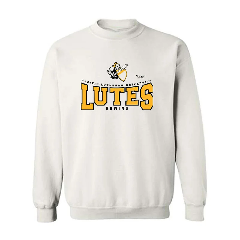 PLU - NCAA Women's Rowing : Sarah Hoskins - Classic Fashion Shersey Crewneck Sweatshirt Hoodie with Applique Textured Unique PLU - NCAA Women's Rowing : Sarah Hoskins - Classic Fashion Shersey Crewneck Sweatshirt Hoodie with Applique Textured Unique