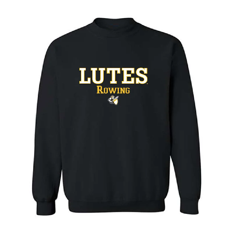 PLU - NCAA Women's Rowing : Sarah Hoskins - Classic Shersey Crewneck Sweatshirt Hoodie with Pattern Geometric Abstract PLU - NCAA Women's Rowing : Sarah Hoskins - Classic Shersey Crewneck Sweatshirt Hoodie with Pattern Geometric Abstract