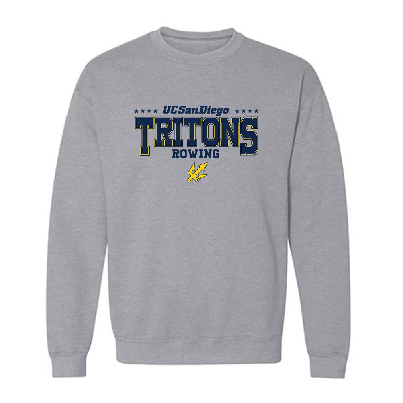 UCSD - NCAA Women's Rowing : Holly Handler - Classic Fashion Shersey Crewneck Sweatshirt Hoodie with Elastic Cuffs Stretchable Comfortable UCSD - NCAA Women's Rowing : Holly Handler - Classic Fashion Shersey Crewneck Sweatshirt Hoodie with Elastic Cuffs Stretchable Comfortable