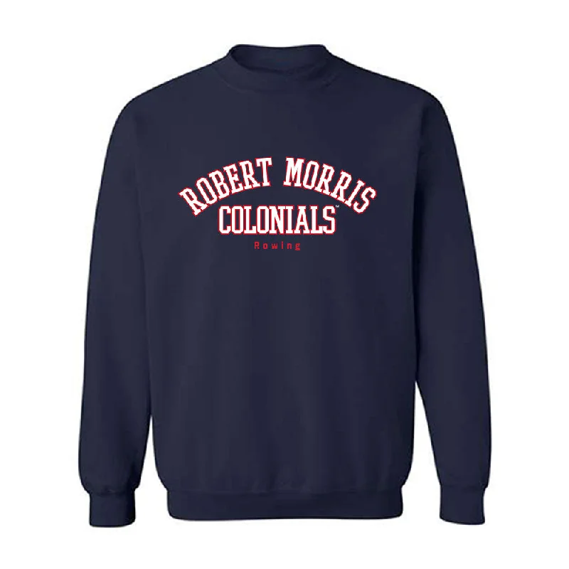 Robert Morris - NCAA Women's Rowing : Sarah Naylor - Classic Fashion Shersey Crewneck Sweatshirt Hoodie with Half-Zip Sporty Casual Robert Morris - NCAA Women's Rowing : Sarah Naylor - Classic Fashion Shersey Crewneck Sweatshirt Hoodie with Half-Zip Sporty Casual