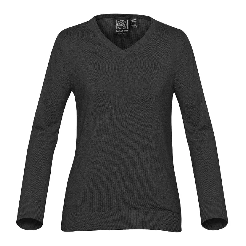 Women's Laguna V-Neck Sweater - SVN-1W Terry Terry Cloth Terry Knit