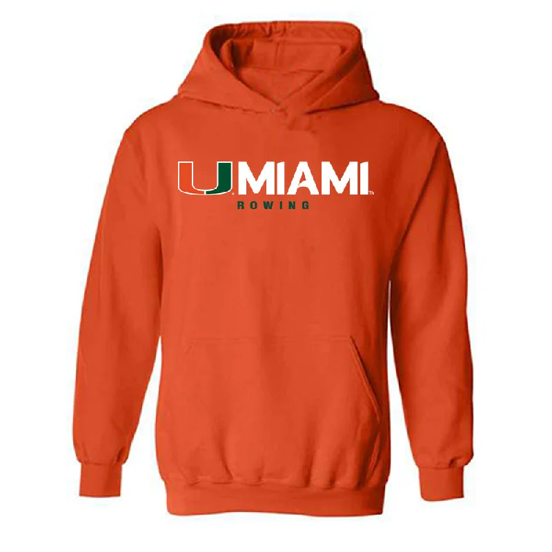 Miami - NCAA Women's Rowing : Peyton Hulsewe - Classic Shersey Hooded Sweatshirt Hoodie with Hem Drawcord Adjustable Customizable Miami - NCAA Women's Rowing : Peyton Hulsewe - Classic Shersey Hooded Sweatshirt Hoodie with Hem Drawcord Adjustable Customizable