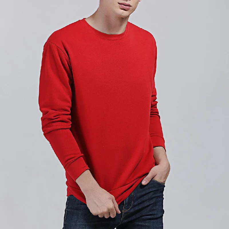 Men's Chic Crew Neck Jumper Sweater Pullover Basic Blank Sweatshirts Tops Hoodie with Contrast Stitching Detailed Premium Men's Chic Crew Neck Jumper Sweater Pullover Basic Blank Sweatshirts Tops Hoodie with Contrast Stitching Detailed Premium