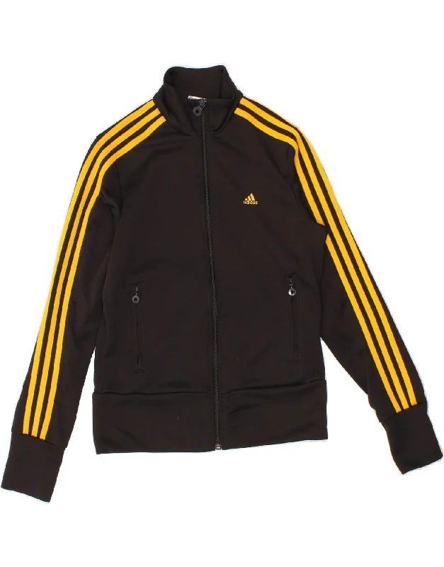 ADIDAS Womens Tracksuit Top Jacket UK 12 Medium Black Embroidered Jacket Appliqued Jacket Beaded Jacket ADIDAS Womens Tracksuit Top Jacket UK 12 Medium Black Embroidered Jacket Appliqued Jacket Beaded Jacket