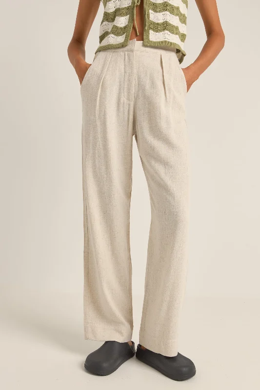 Mazzy Pant Oat Formal Stretch Pants