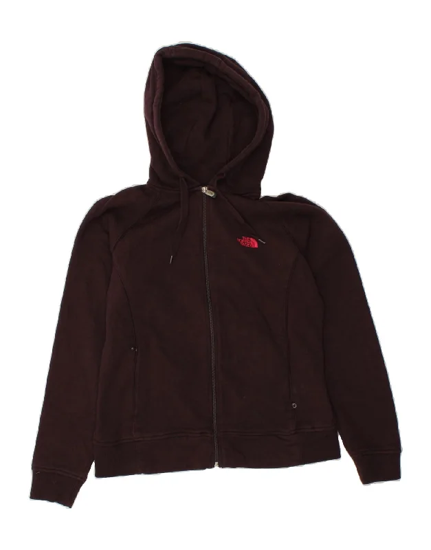 THE NORTH FACE Womens Graphic Zip Hoodie Sweater UK 14 Large Burgundy Hooded Caped Shawl Collar THE NORTH FACE Womens Graphic Zip Hoodie Sweater UK 14 Large Burgundy Hooded Caped Shawl Collar