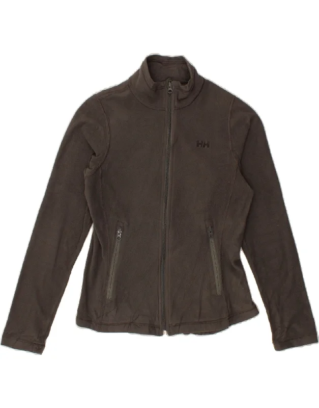 HELLY HANSEN Womens Fleece Jacket UK 14 Medium Grey Polyester Notch Collar Jacket Peter Pan Collar Jacket Cowl Neck Jacket HELLY HANSEN Womens Fleece Jacket UK 14 Medium Grey Polyester Notch Collar Jacket Peter Pan Collar Jacket Cowl Neck Jacket