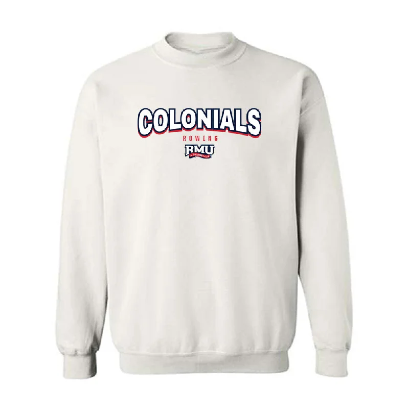 Robert Morris - NCAA Women's Rowing : Sarah Naylor - Classic Shersey Crewneck Sweatshirt Hoodie with Toggle Buttons Decorative Unique Robert Morris - NCAA Women's Rowing : Sarah Naylor - Classic Shersey Crewneck Sweatshirt Hoodie with Toggle Buttons Decorative Unique
