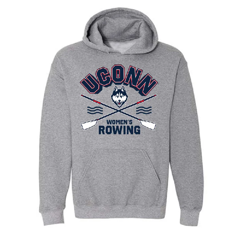 UConn - NCAA Women's Rowing : Nitya Tarala - Sports Shersey Hooded Sweatshirt Hoodie with Oversized Fit Loose Comfortable UConn - NCAA Women's Rowing : Nitya Tarala - Sports Shersey Hooded Sweatshirt Hoodie with Oversized Fit Loose Comfortable