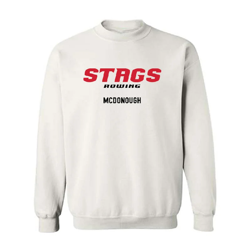 Fairfield - NCAA Women's Rowing : Grace McDonough - Classic Fashion Shersey Crewneck Sweatshirt Hoodie with Magnetic Closure Innovative Modern Fairfield - NCAA Women's Rowing : Grace McDonough - Classic Fashion Shersey Crewneck Sweatshirt Hoodie with Magnetic Closure Innovative Modern