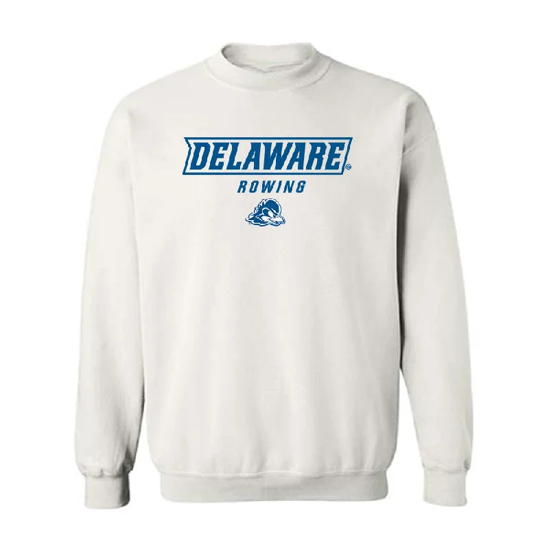 Delaware - NCAA Women's Rowing : Ava Moretti - Classic Shersey Crewneck Sweatshirt Hoodie with Hem Elastic Stretchable Comfortable Delaware - NCAA Women's Rowing : Ava Moretti - Classic Shersey Crewneck Sweatshirt Hoodie with Hem Elastic Stretchable Comfortable