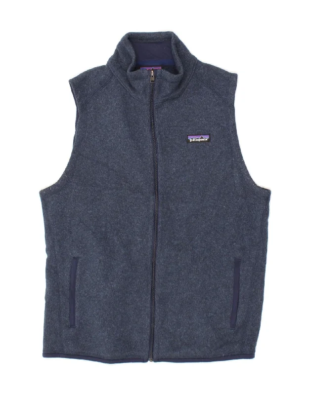 PATAGONIA Womens Sleeveless Tracksuit Top Jacket UK 16 Large Navy Blue Rayon Jacket Velvet Jacket Corduroy Jacket PATAGONIA Womens Sleeveless Tracksuit Top Jacket UK 16 Large Navy Blue Rayon Jacket Velvet Jacket Corduroy Jacket