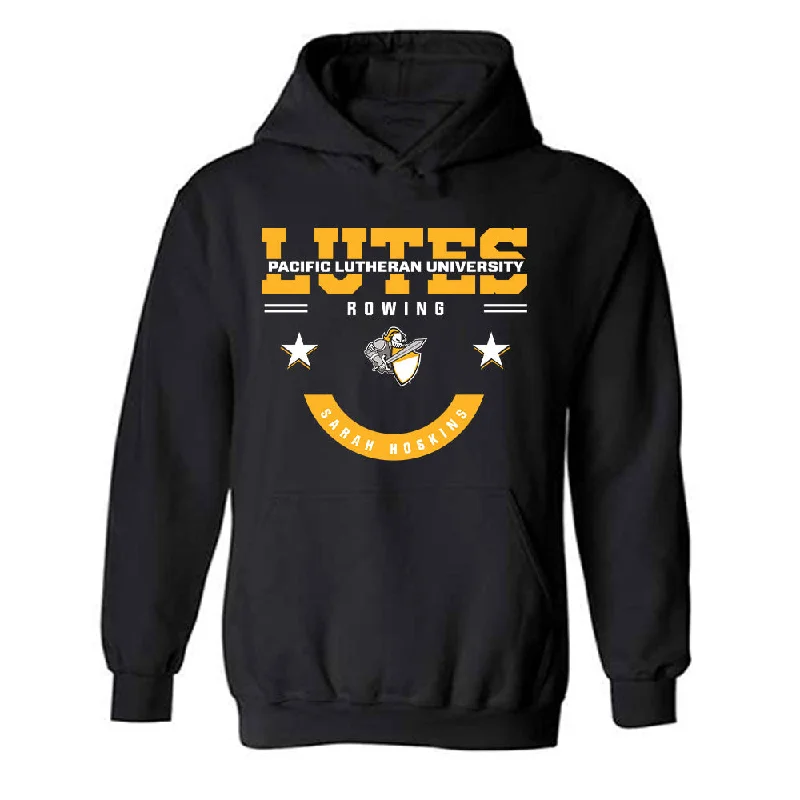 PLU - NCAA Women's Rowing : Sarah Hoskins - Classic Fashion Shersey Hooded Sweatshirt Hoodie with Rhinestones Sparkly Elegant PLU - NCAA Women's Rowing : Sarah Hoskins - Classic Fashion Shersey Hooded Sweatshirt Hoodie with Rhinestones Sparkly Elegant