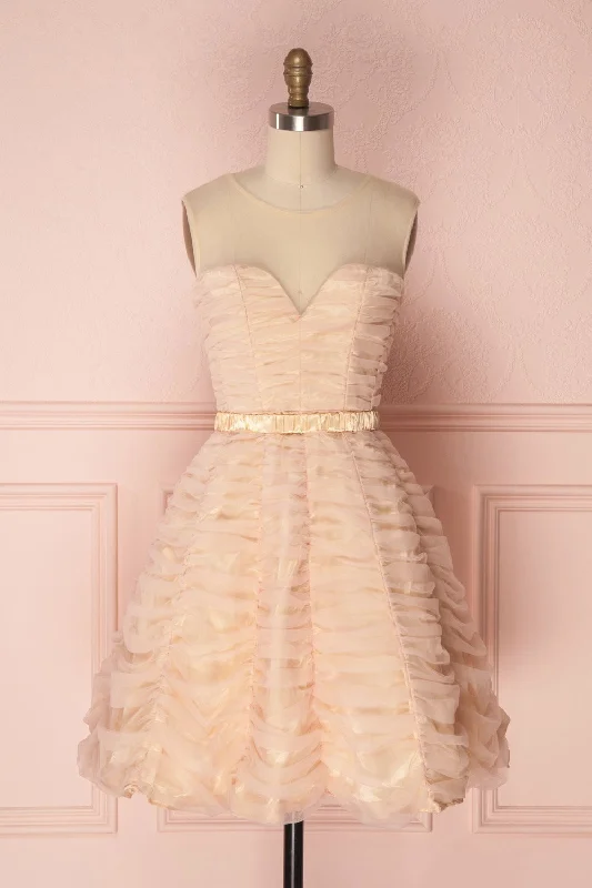 Anisa Blush | Pink Tulle Dress