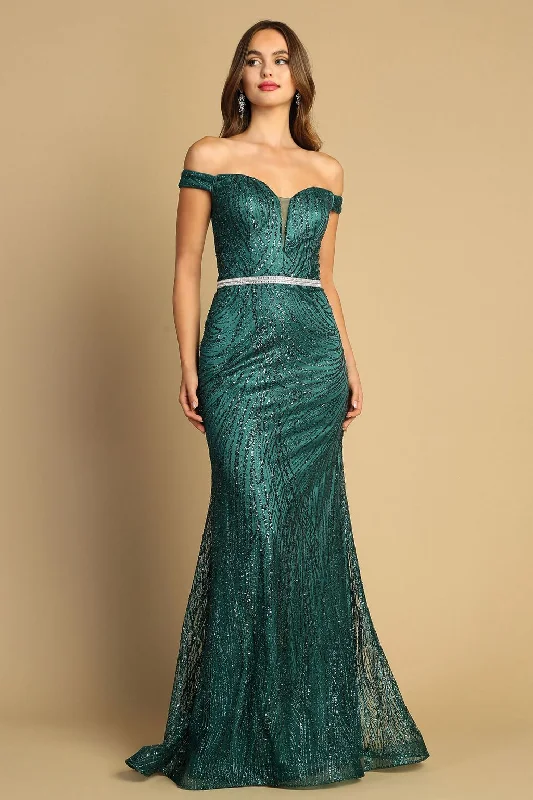 Adora 3093 Long Fitted Formal Evening Prom Dress