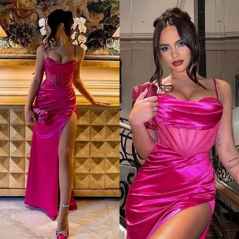 Prom Dresses Simple Exquisite Strapless Mermaid Draped Satin Formal Occasion Gown matric formal farewell dresses 2024 Prom Dresses Simple Exquisite Strapless Mermaid Draped Satin Formal Occasion Gown matric formal farewell dresses 2024
