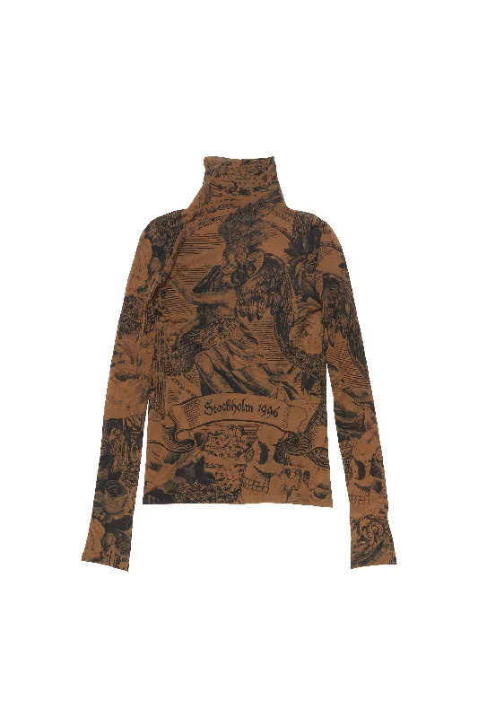 Acne Studios Printed Seamless T-shirt (Camel/Black) Faux Fur Fabric Real Fur Fabric Shearling Fabric Acne Studios Printed Seamless T-shirt (Camel/Black) Faux Fur Fabric Real Fur Fabric Shearling Fabric